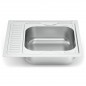 Fregadero para encastrar con escurridor reversible Serie 6.6 Compact Fregadero para encastrar con escurridor reversible Serie 6.6 Compact