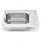 Fregadero para encastrar con escurridor reversible Serie 6.6 Compact Fregadero para encastrar con escurridor reversible Serie 6.6 Compact