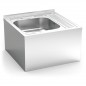 Fregadero colgante con faldón y escurridor Serie 6.6 Compact