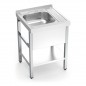 Fregadero con soporte, entrepaño y escurridor Serie 6.6 Compact
