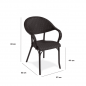 Sillón exterior Modelo M2126 Muebles Romero Sillón exterior Modelo M2126 Muebles Romero
