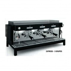 Cafetera profesional tres grupos electrónica