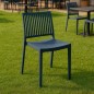 Silla monobloc BARS-1 apilable de polipropileno para exterior