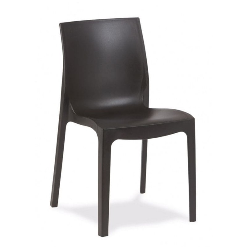 Silla monobloc M1110 apilable en polipropileno para exterior Silla monobloc M1110 apilable en polipropileno para exterior