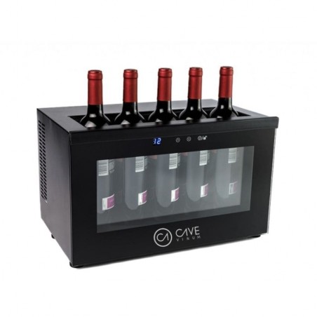 Expositor de sobremesa termoeléctrico 12-18ºC para 5 botellas Pekín