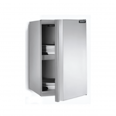 Armario de pared en acero inox con puertas batientes Distform