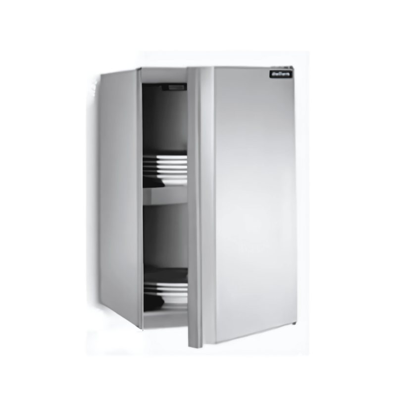Armario de pared en acero inox con puertas batientes Distform