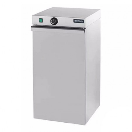 Armario calentador simple para 60 platos con estante regulable Distform