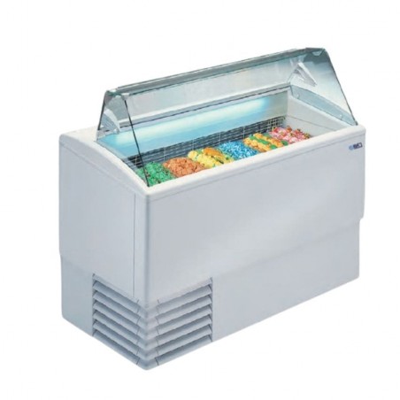 Vitrina para Helados ISETTA Difriho Cristal Recto