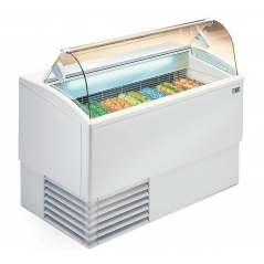 Vitrina para Helados ISETTA LX Difriho Cristal Curvo