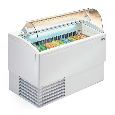 Vitrina para Helados ISETTA LX Difriho Cristal Curvo