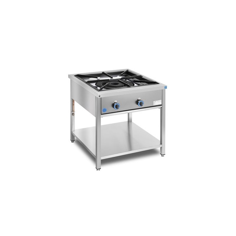 Paellero con mueble alto cerrado NTGAS MOB/01-1P-T Paellero con mueble alto cerrado NTGAS MOB/01-1P-T