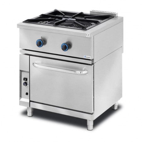 Cocina con paellero a gas NTGAS MOB/01-1P-T+F 700