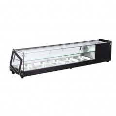 Vitrina refrigerada cubetas doble piso cristal plano ETPR-D