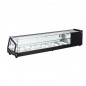 Vitrina refrigerada cubetas doble piso cristal plano ETPR-D Vitrina refrigerada cubetas doble piso cristal plano ETPR-D