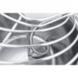 Amasadora a espiral para pizza con cabezal abatible y cuba extraíble. Capacidad para 35 kg. IRV 40