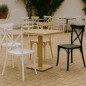 Silla Monobloc M1123 apilable de polipropileno para exterior Silla Monobloc M1123 apilable de polipropileno para exterior