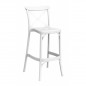 Taburete Monobloc M5123 apilable de polipropileno para exterior Taburete Monobloc M5123 apilable de polipropileno para exterior