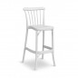 Taburete Monobloc M5124 apilable de polipropileno para exterior