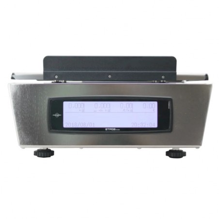 Balanza Verifactu BM5 Junior plana con batería, WiFi e impresora térmica de tickets Balanzas Marques