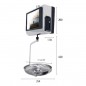 Balanza Epelsa TouchScale 22 RL EVO colgada con impresora térmica de etiquetas
