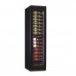 Vitrina de vino 2 temperaturas con estante de madera y puerta de cristal Horekus