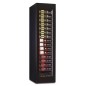 Vitrina de vino 1 temperatura con estantes de madera y puertas de cristal Horekus