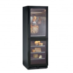 Armario refrigerador con 2 puertas cristal 438 L Horekus