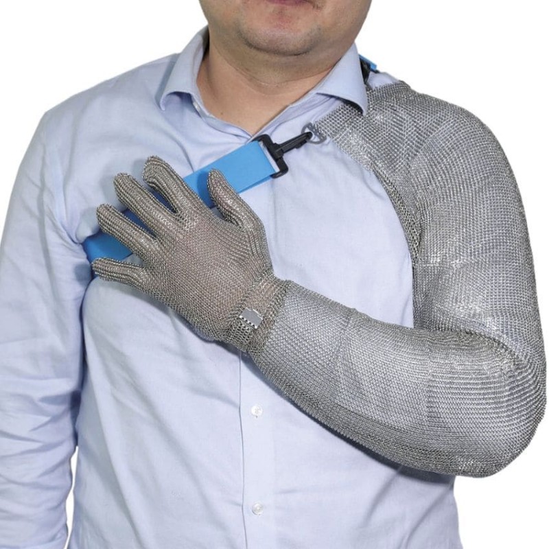 Brazo completo de protección malla acero inoxidable Brazo completo de protección malla acero inoxidable