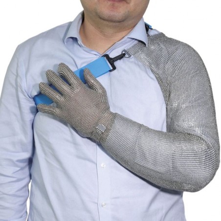 Brazo completo de protección malla acero inoxidable