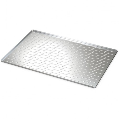 Bandeja perforada de acero inoxidabel 600x400 mm para pastelería