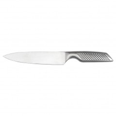 Cuchillo de cocina con mango de acero inoxidable antideslizante GripMaster