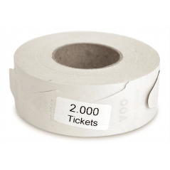 Rollo 2.000 tickets su turno