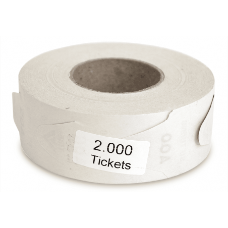 Rollo 2.000 tickets su turno