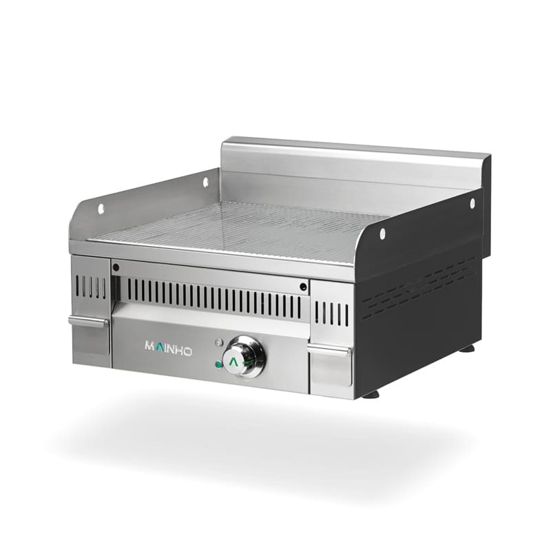 Fry-top eléctrico acero rectificado placa lisa - Serie PL-ET Mainho Euro Snack Fry-top eléctrico acero rectificado placa lisa - Serie PL-ET Mainho Euro Snack