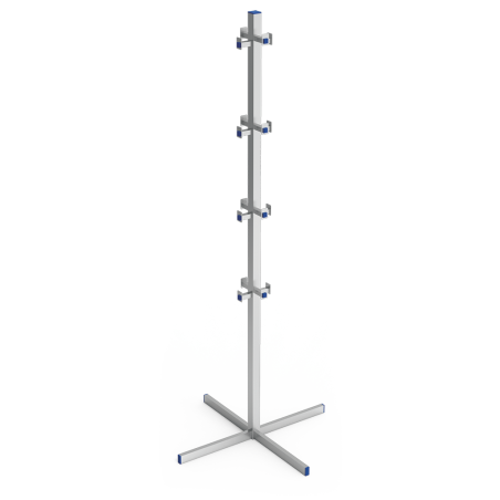 Expositor de jamones en acero inox modelo Árbol