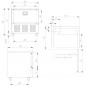 Abatidor de Temperatura 5 Bandejas GN 1/1 Edenox