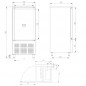 Abatidor de temperatura 16 bandejas GN 1/1Edenox