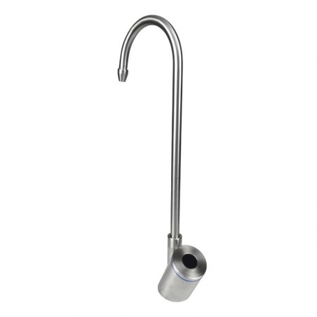 Grifo llenajarras electrónico de acero inoxidable para fuente de agua
