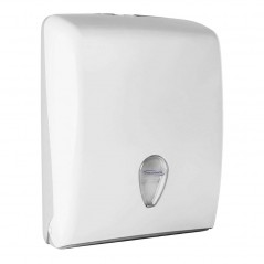 Dispensador de toallas policarbonato blanco