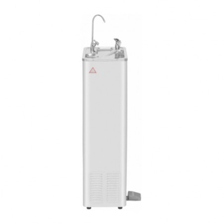 Fuente de agua refrigerada a pedal Mac 200 F3 1 Inox