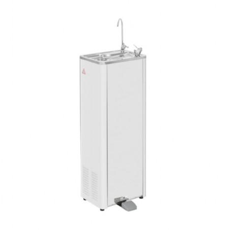 Fuente de agua refrigerada a pedal Mac 200 F3 1 Inox