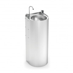 Fuente de columna para exteriores sin refrigeración