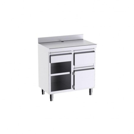 Mueble cafetero Eco Acero Inox - Varias medidas
