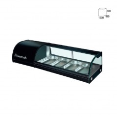 Vitrina refrigerada de tapas para cubetas 1 piso Savemah