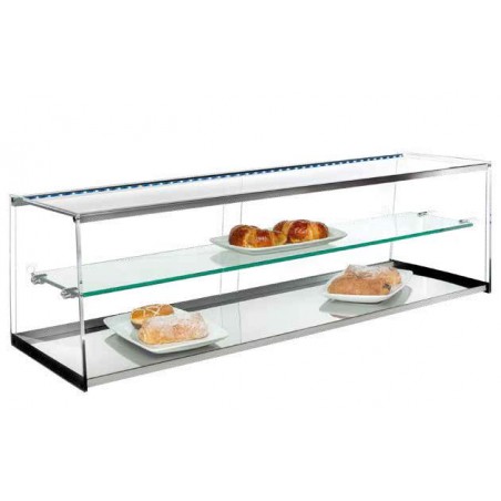 Vitrina neutra hostelería - Modelo INOX VRLP
