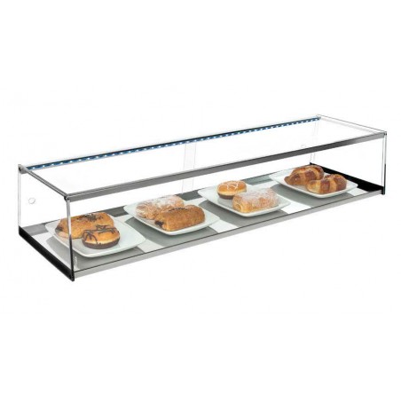 Vitrina neutra hostelería - Modelo INOX VRP