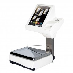 Balanza KSCALE 12 20 I Impresora PC tácil sobremostrador con impresora