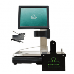 Balanza Epelsa TouchScale XS e-Power 20 I sobremostrador con batería externa e impresora térmica de ticket