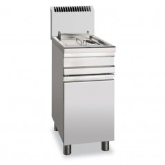 Freidora a gas 18L 14kW con mueble GF25S Stand Alone